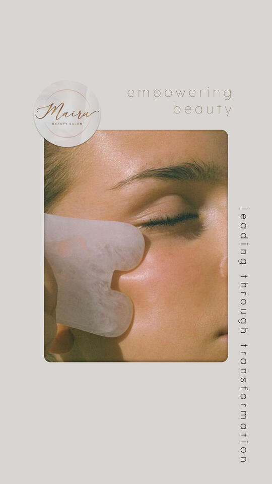 Instagram story creative for Maira Salon by Dhwani Bajaj