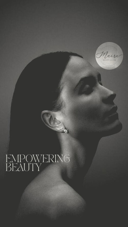 Instagram story creative for Maira Salon by Dhwani Bajaj