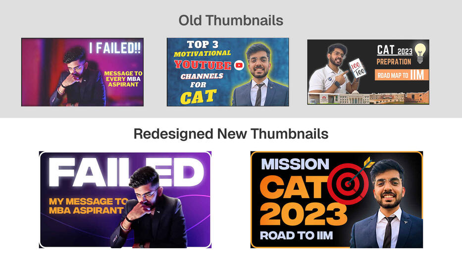 Before vs after visual comparison thumbnail for Keshav Grover’s video